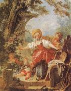 Jean Honore Fragonard Blind Man's Buff oil on canvas